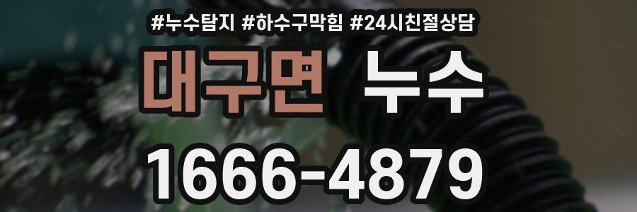 대구면 누수