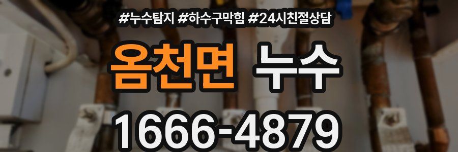 옴천면 누수
