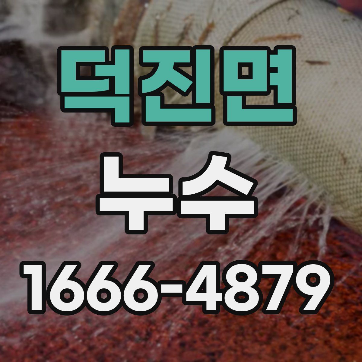 덕진면 누수