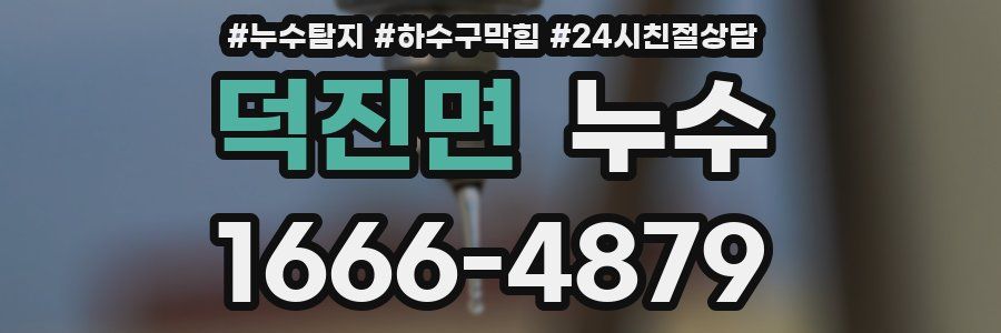 덕진면 누수