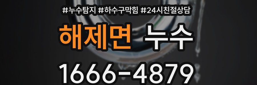 해제면 누수