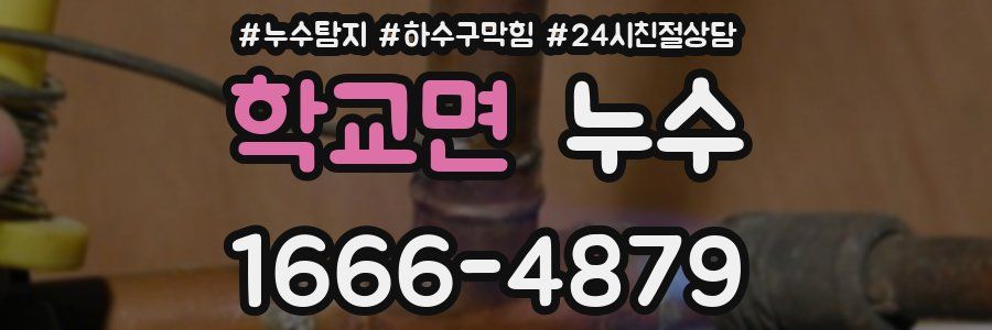 학교면 누수
