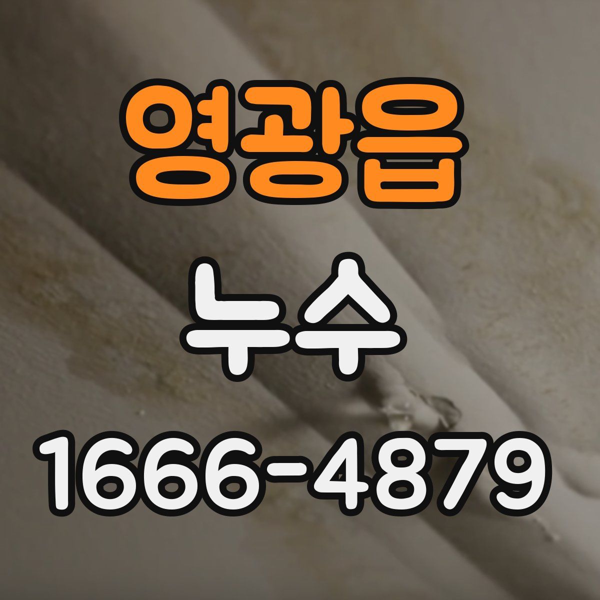 영광읍 누수