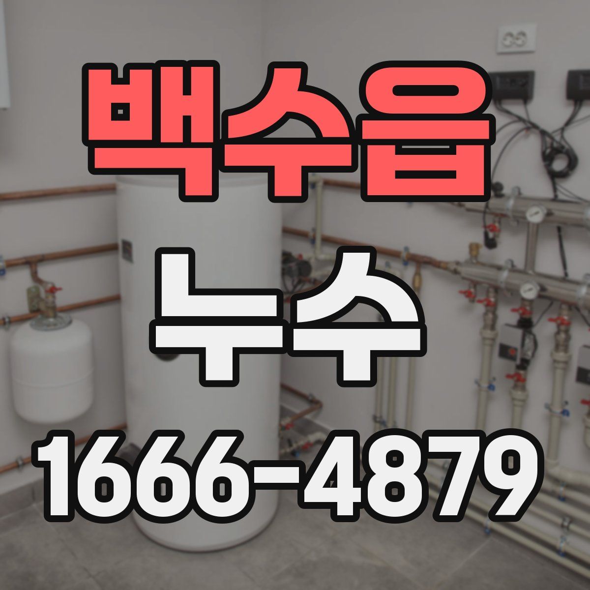 백수읍 누수
