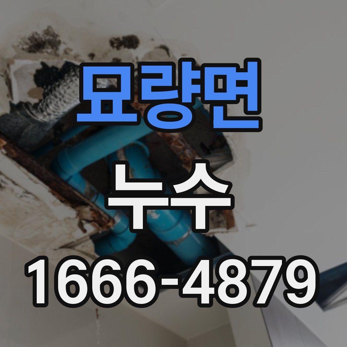 묘량면 누수