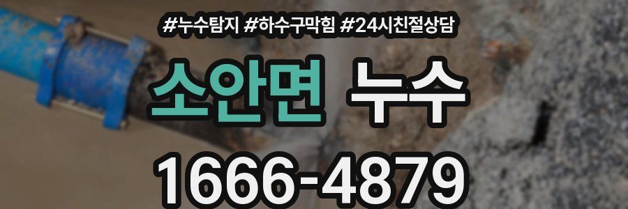 소안면 누수