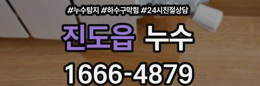 진도읍 누수