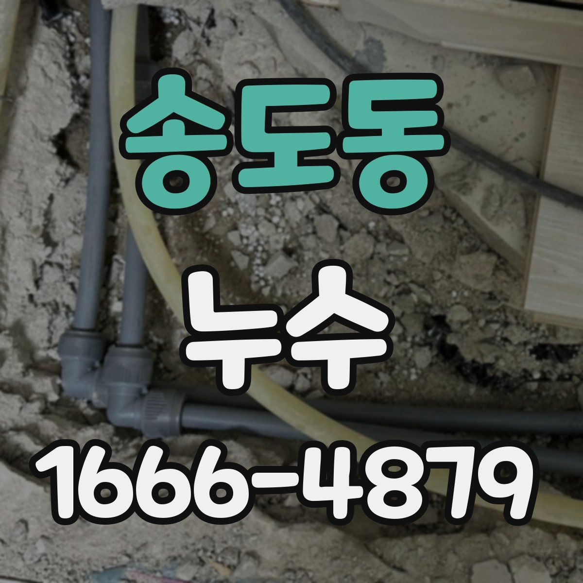 송도동 누수