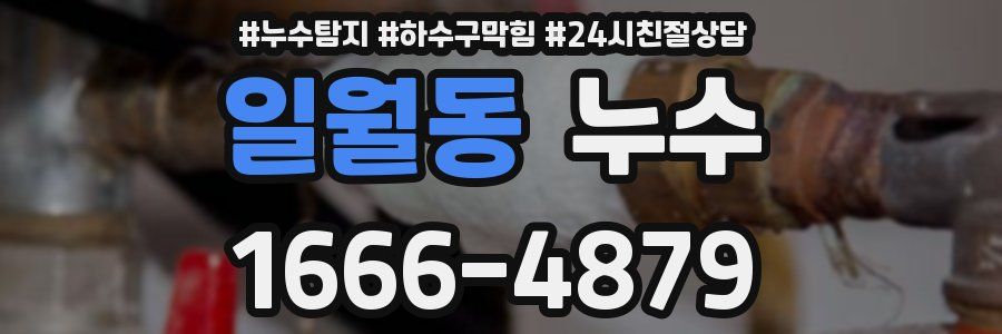 일월동 누수
