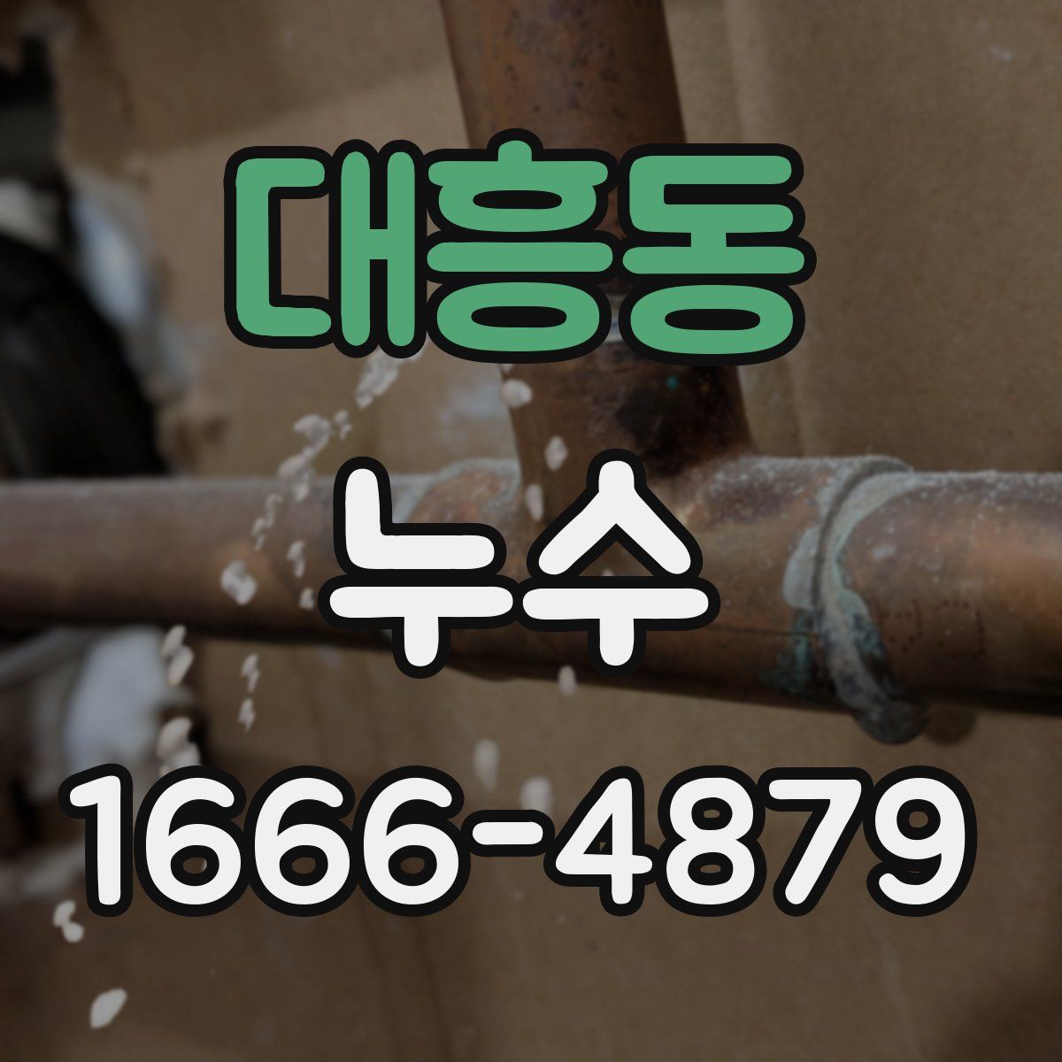 대흥동 누수