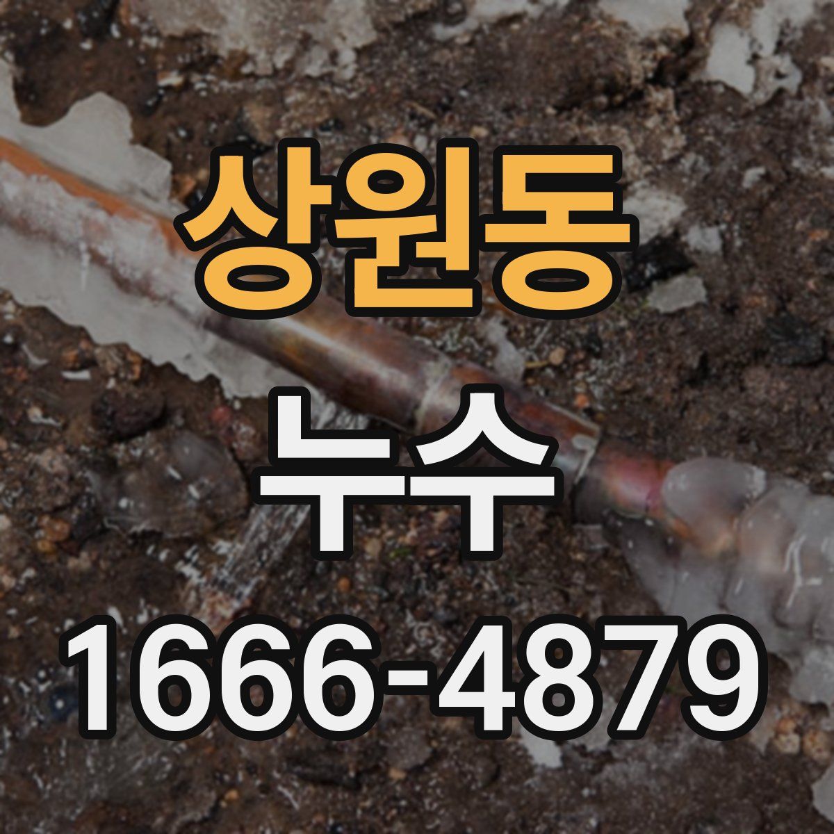 상원동 누수