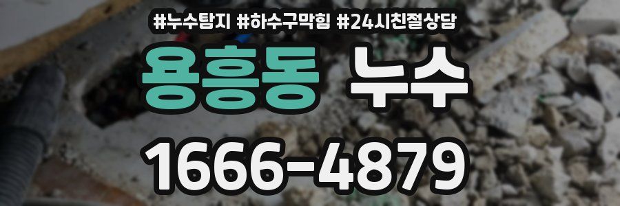 용흥동 누수