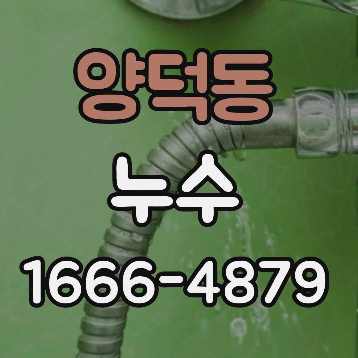 양덕동 누수