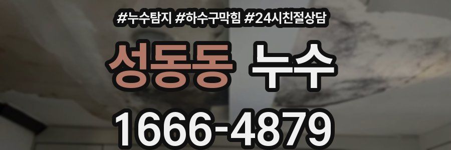 성동동 누수