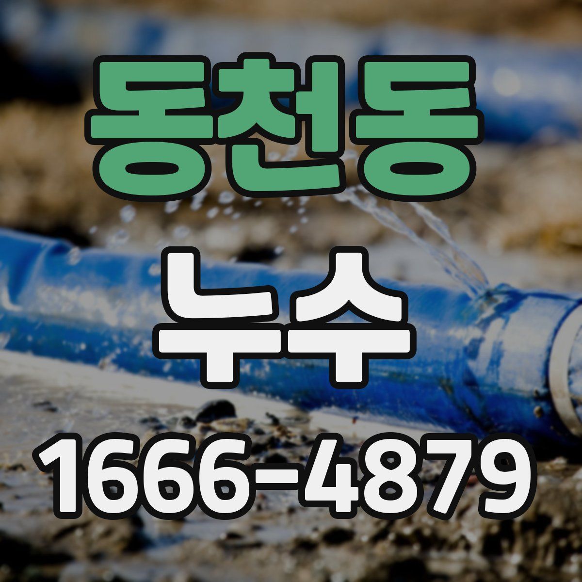동천동 누수