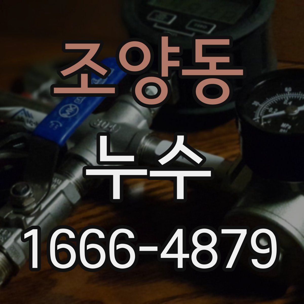 조양동 누수