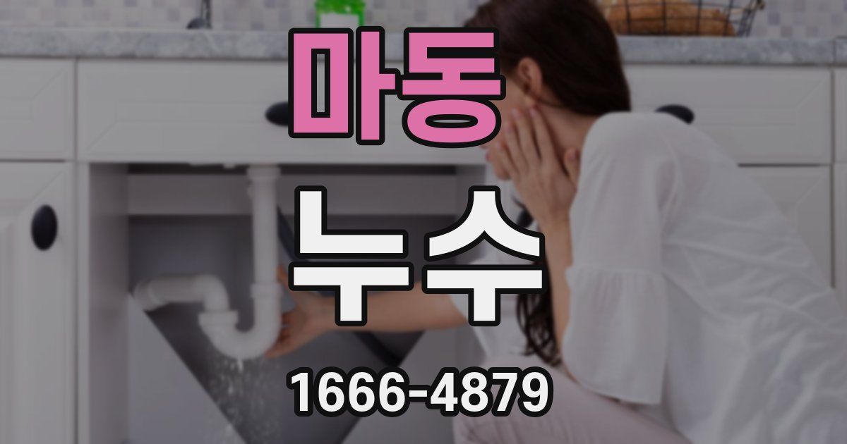 마동 누수