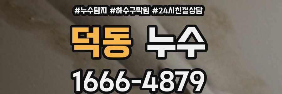 덕동 누수