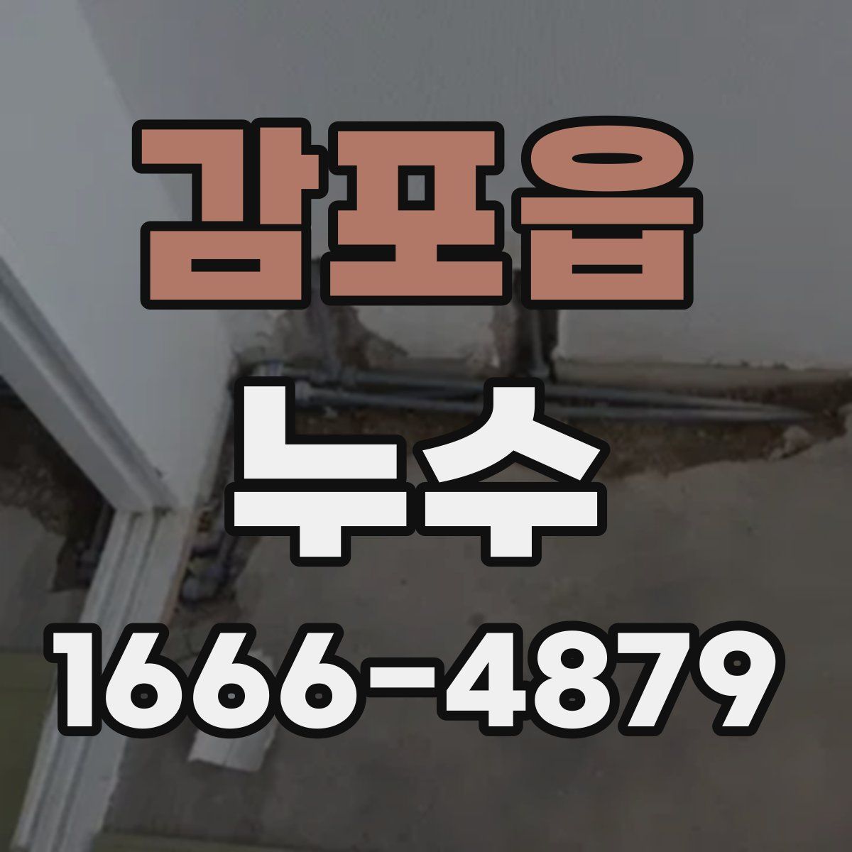감포읍 누수