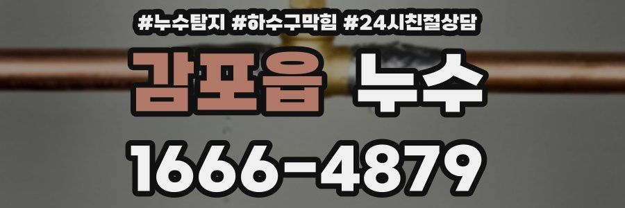 감포읍 누수