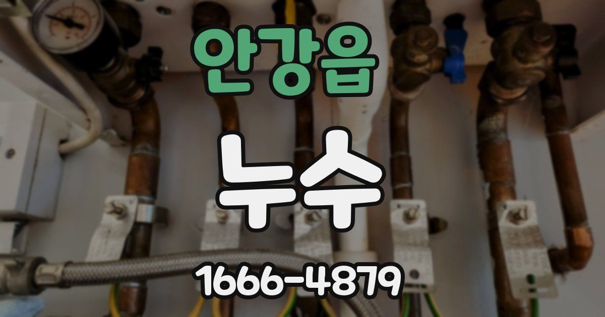 안강읍 누수