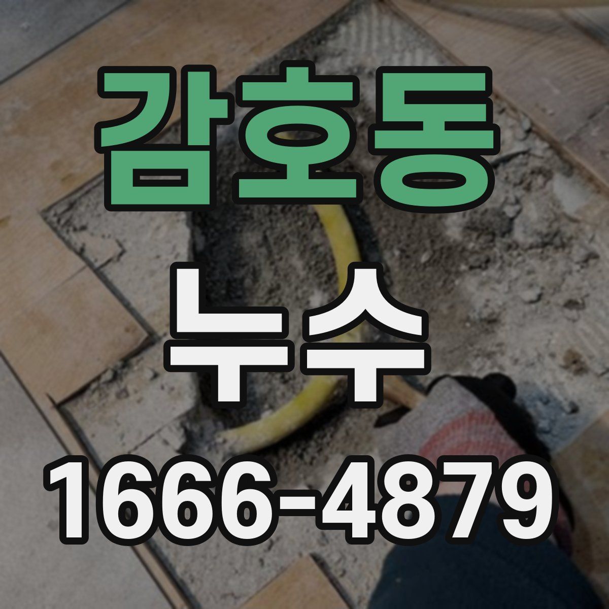감호동 누수