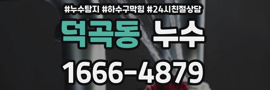 덕곡동 누수