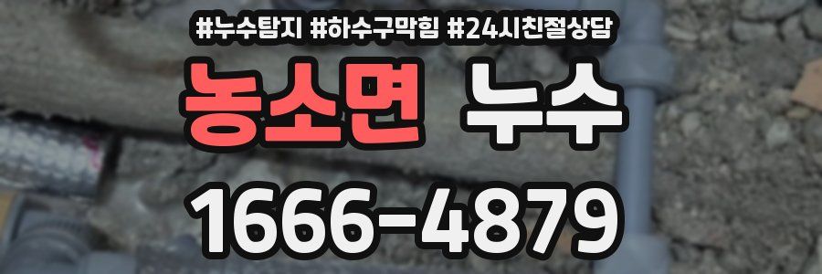 농소면 누수