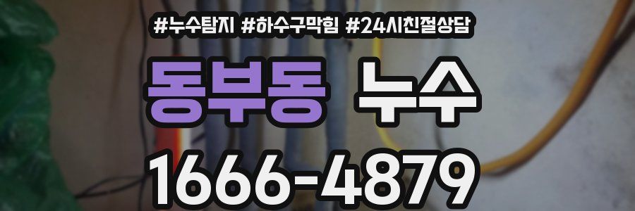 동부동 누수