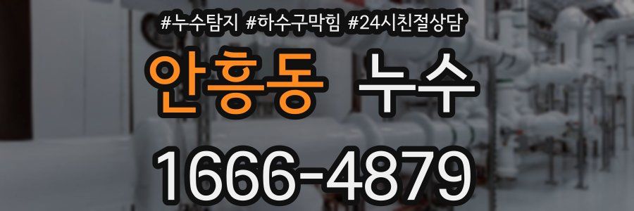 안흥동 누수