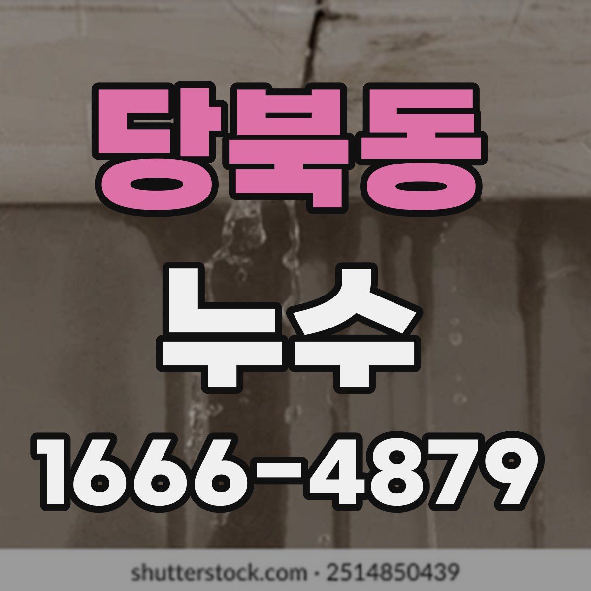 당북동 누수