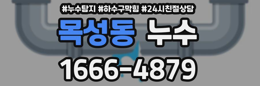 목성동 누수
