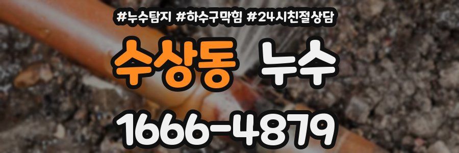 수상동 누수
