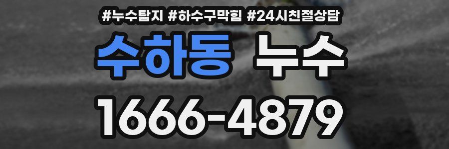 수하동 누수