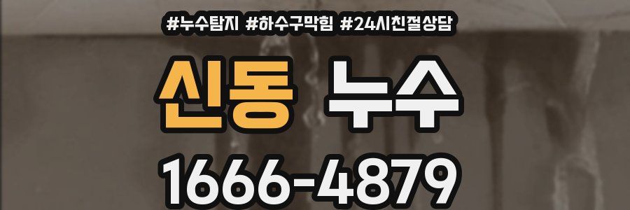 신동 누수