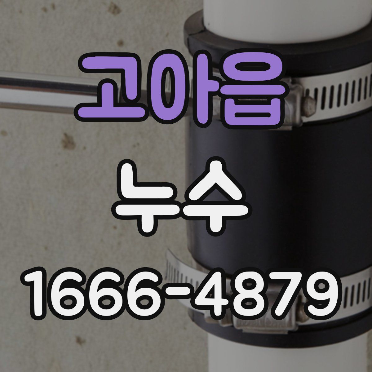 고아읍 누수
