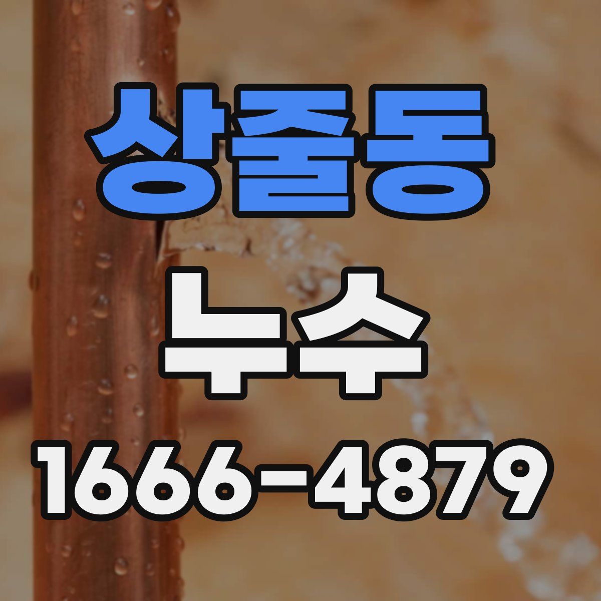 상줄동 누수