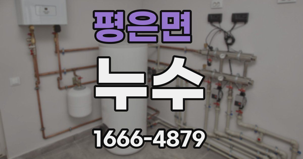 평은면 누수