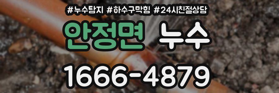 안정면 누수