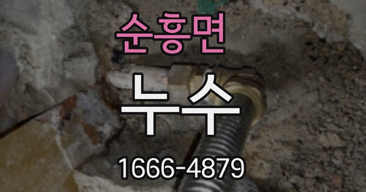순흥면 누수
