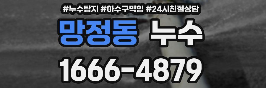 망정동 누수