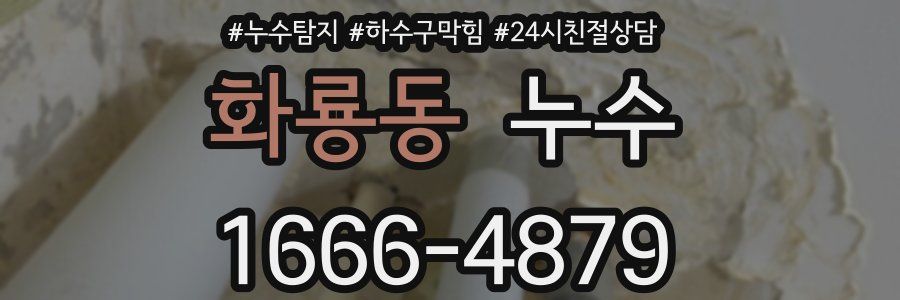 화룡동 누수