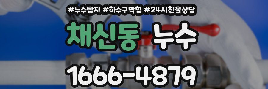 채신동 누수