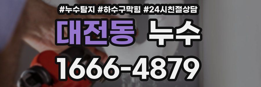 대전동 누수