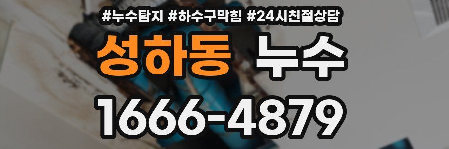성하동 누수