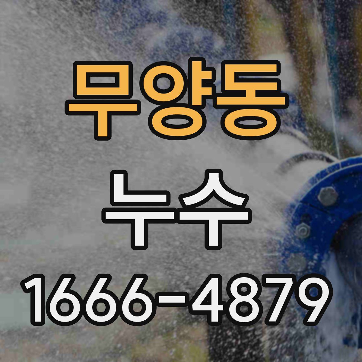 무양동 누수
