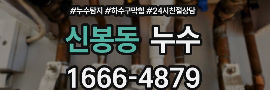 신봉동 누수