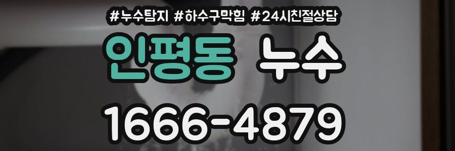 인평동 누수