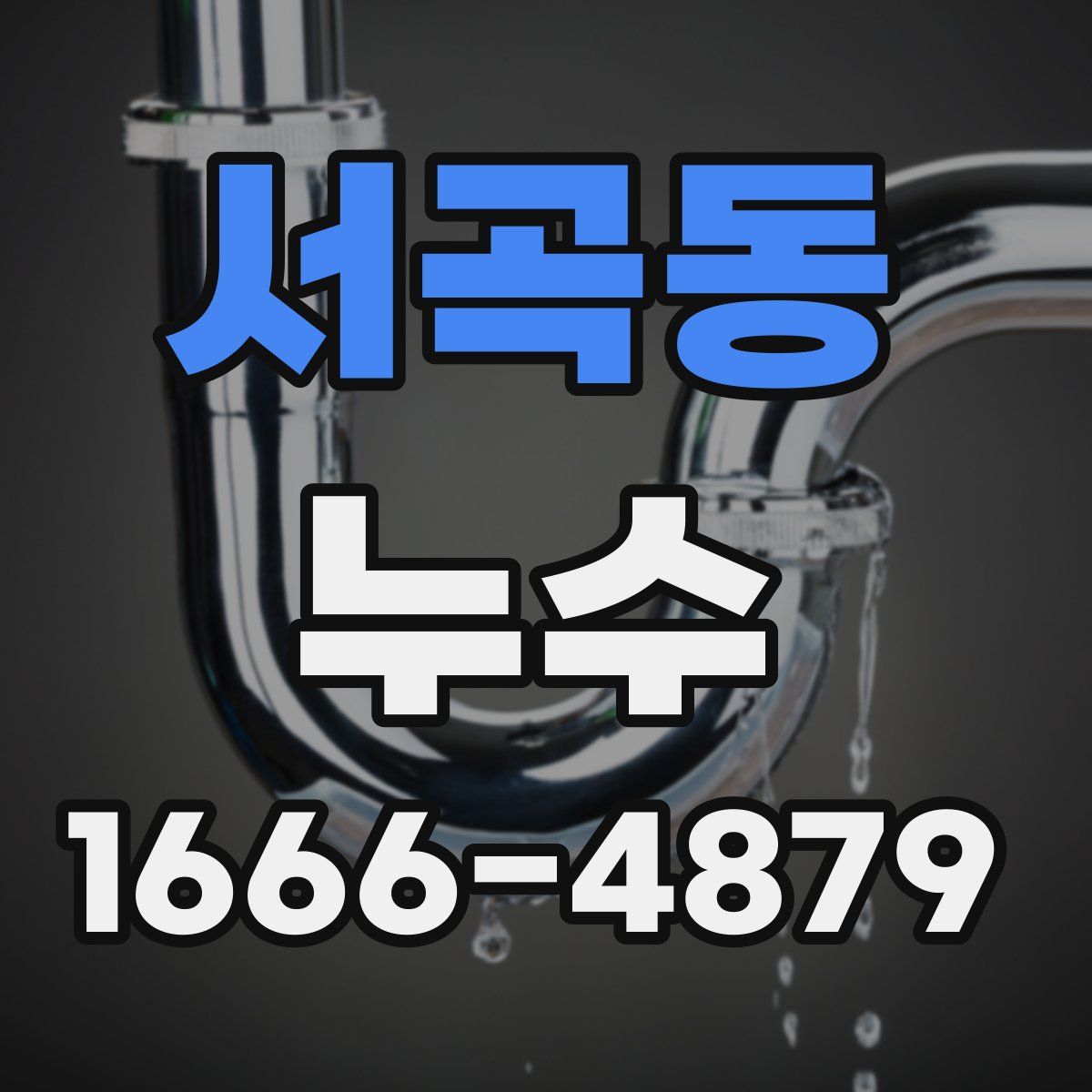 서곡동 누수