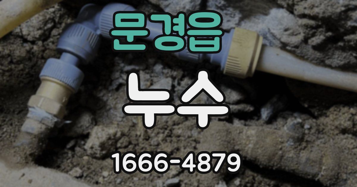 문경읍 누수